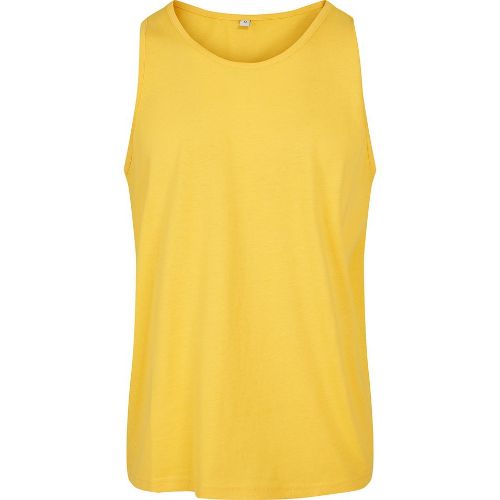 Build Your Brand Basic Basic Tank Taxi Yellow